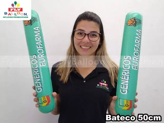 Bateco inflável promocional Genéricos Eurofarma