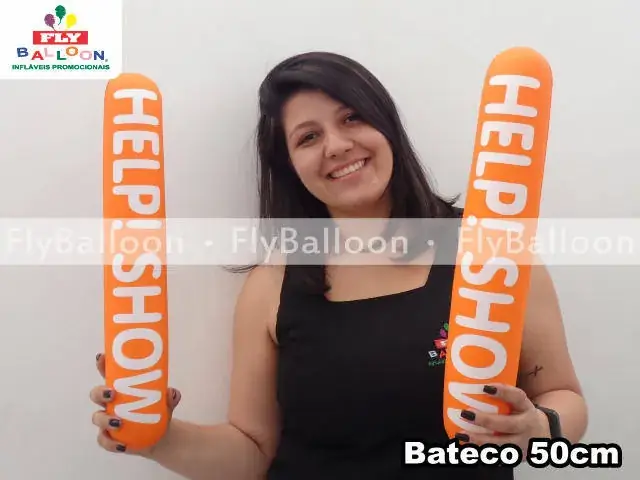 Bateco inflável promocional Banco BMG